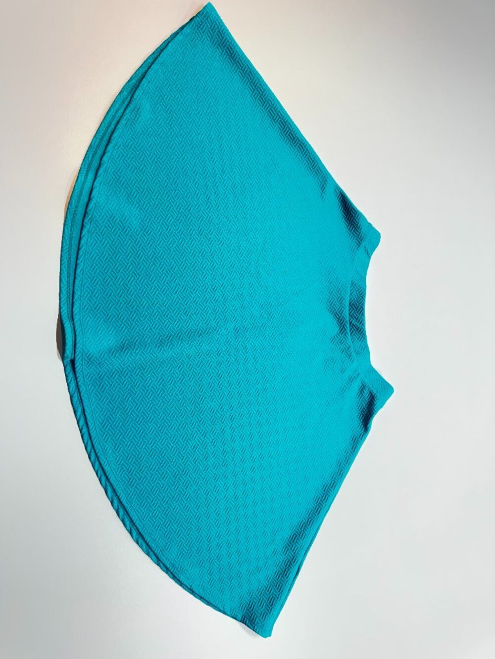 Streetwear Society Turquoise Textured Skater Skirt Size Medium - Picture 2 of 8